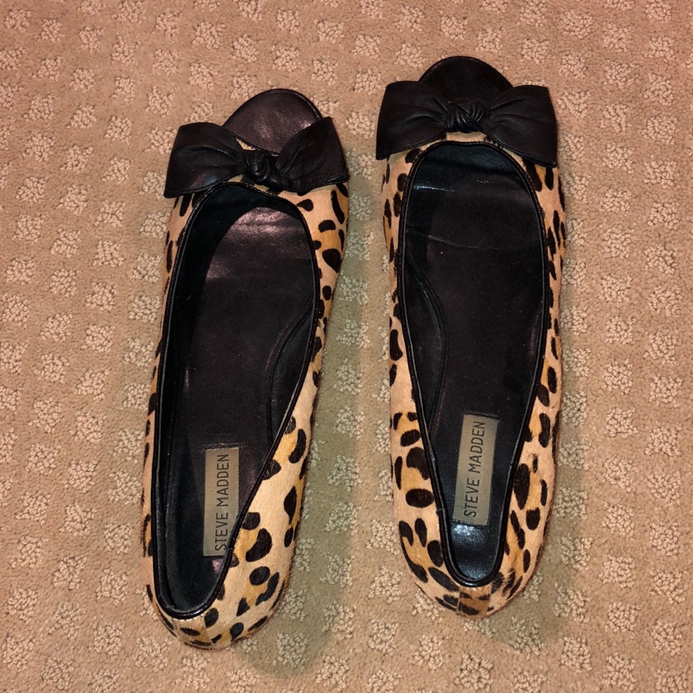 Steve Madden Small wedge peep toe shoes
